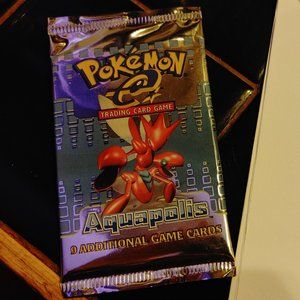 Pokemon Aquapolis SEALED booster RARE